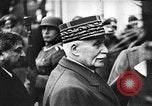 Image of Adolf Hitler shaking hands with Petain in Montoire France, 1940, second 31 stock footage video 65675053449