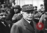 Image of Adolf Hitler shaking hands with Petain in Montoire France, 1940, second 32 stock footage video 65675053449