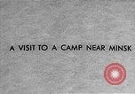 Standbild Heinrich Himmler Minsk Belarus Sowjetunion, 1941, aus Sekunde 4 historischem Filmmaterial Videoclip 65675053450