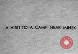 Standbild Heinrich Himmler Minsk Belarus Sowjetunion, 1941, aus Sekunde 5 historischem Filmmaterial Videoclip 65675053450