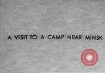 Standbild Heinrich Himmler Minsk Belarus Sowjetunion, 1941, aus Sekunde 7 historischem Filmmaterial Videoclip 65675053450