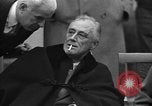 Standbild Franklin Roosevelt Krim Ukraine, 1945, aus Sekunde 11 historischem Filmmaterial Videoclip 65675053452