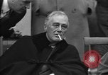 Standbild Franklin Roosevelt Krim Ukraine, 1945, aus Sekunde 15 historischem Filmmaterial Videoclip 65675053452