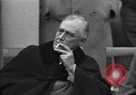 Standbild Franklin Roosevelt Krim Ukraine, 1945, aus Sekunde 17 historischem Filmmaterial Videoclip 65675053452