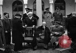 Standbild Franklin Roosevelt Krim Ukraine, 1945, aus Sekunde 30 historischem Filmmaterial Videoclip 65675053454