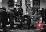 Standbild Franklin Roosevelt Krim Ukraine, 1945, aus Sekunde 32 historischem Filmmaterial Videoclip 65675053454