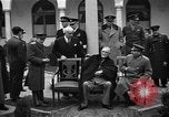 Standbild Franklin Roosevelt Krim Ukraine, 1945, aus Sekunde 35 historischem Filmmaterial Videoclip 65675053454