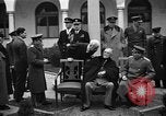 Standbild Franklin Roosevelt Krim Ukraine, 1945, aus Sekunde 36 historischem Filmmaterial Videoclip 65675053454