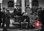 Standbild Franklin Roosevelt Krim Ukraine, 1945, aus Sekunde 39 historischem Filmmaterial Videoclip 65675053454