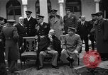 Standbild Franklin Roosevelt Krim Ukraine, 1945, aus Sekunde 41 historischem Filmmaterial Videoclip 65675053454