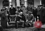 Standbild Franklin Roosevelt Krim Ukraine, 1945, aus Sekunde 43 historischem Filmmaterial Videoclip 65675053454