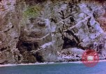 Standbild Felsenküste Okinawa Pacific Theater Kerama Retto, 1945, aus Sekunde 42 historischem Filmmaterial Videoclip 65675053456