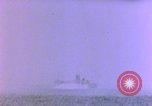 Standbild Rocket barrage Okinawa Pacific Theater Kerama Retto, 1945, aus Sekunde 45 historischem Filmmaterial Videoclip 65675053457