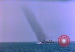 Standbild Rocket barrage Okinawa Pacific Theater Kerama Retto, 1945, aus Sekunde 56 historischem Filmmaterial Videoclip 65675053457