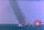 Standbild Rocket barrage Okinawa Pacific Theater Kerama Retto, 1945, aus Sekunde 60 historischem Filmmaterial Videoclip 65675053457