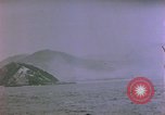 Standbild rocket Barrage Okinawa Pacific Theater Kerama Retto, 1945, aus Sekunde 41 historischem Filmmaterial Videoclip 65675053461