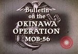 Image Opérations d'Okinawa Okinawa îles Ryukyu, 1945, de la seconde 3 séquences d'archives historiques vidéo 65675053462