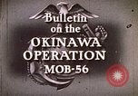 Image Opérations d'Okinawa Okinawa îles Ryukyu, 1945, de la seconde 4 séquences d'archives historiques vidéo 65675053462