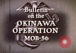 Image Opérations d'Okinawa Okinawa îles Ryukyu, 1945, de la seconde 5 séquences d'archives historiques vidéo 65675053462