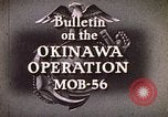 Image Opérations d'Okinawa Okinawa îles Ryukyu, 1945, de la seconde 7 séquences d'archives historiques vidéo 65675053462