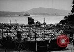Image of Japanese barge Okinawa Ryukyu Islands, 1945, second 9 stock footage video 65675053475