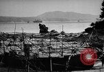 Image of Japanese barge Okinawa Ryukyu Islands, 1945, second 10 stock footage video 65675053475