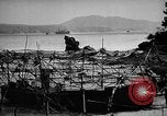 Image of Japanese barge Okinawa Ryukyu Islands, 1945, second 11 stock footage video 65675053475