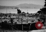 Image of Japanese barge Okinawa Ryukyu Islands, 1945, second 14 stock footage video 65675053475