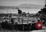 Image of Japanese barge Okinawa Ryukyu Islands, 1945, second 16 stock footage video 65675053475