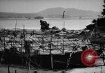 Image of Japanese barge Okinawa Ryukyu Islands, 1945, second 17 stock footage video 65675053475