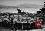 Image of Japanese barge Okinawa Ryukyu Islands, 1945, second 20 stock footage video 65675053475