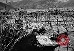 Image of Japanese barge Okinawa Ryukyu Islands, 1945, second 25 stock footage video 65675053475
