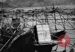 Image of Japanese barge Okinawa Ryukyu Islands, 1945, second 29 stock footage video 65675053475