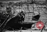 Image of Japanese barge Okinawa Ryukyu Islands, 1945, second 34 stock footage video 65675053475
