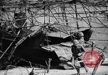 Image of Japanese barge Okinawa Ryukyu Islands, 1945, second 41 stock footage video 65675053475