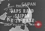 Image of Japanese planes Saipan Northern Mariana Islands, 1944, second 33 stock footage video 65675053486