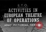 Immagine di Esercito degli Stati Uniti Teatro europeo, 1944, secondo 1 filmato di repertorio 65675053492