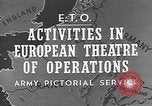Immagine di Esercito degli Stati Uniti Teatro europeo, 1944, secondo 3 filmato di repertorio 65675053492