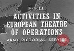 Immagine di Esercito degli Stati Uniti Teatro europeo, 1944, secondo 6 filmato di repertorio 65675053492