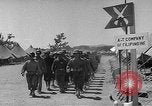 Standbild US Army philippinischen Infanterie Regimenter in der Ausbildung Camp Roberts and Hunter-Liggett, California USA, 1943, aus Sekunde 19 historischem Filmmaterial Videoclip 65675053496