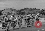 Standbild US Army philippinischen Infanterie Regimenter in der Ausbildung Camp Roberts and Hunter-Liggett, California USA, 1943, aus Sekunde 38 historischem Filmmaterial Videoclip 65675053496