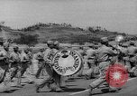 Standbild US Army philippinischen Infanterie Regimenter in der Ausbildung Camp Roberts and Hunter-Liggett, California USA, 1943, aus Sekunde 43 historischem Filmmaterial Videoclip 65675053496