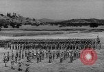 Standbild US Army philippinischen Infanterie Regimenter in der Ausbildung Camp Roberts and Hunter-Liggett, California USA, 1943, aus Sekunde 50 historischem Filmmaterial Videoclip 65675053496