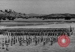 Standbild US Army philippinischen Infanterie Regimenter in der Ausbildung Camp Roberts and Hunter-Liggett, California USA, 1943, aus Sekunde 52 historischem Filmmaterial Videoclip 65675053496