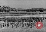Standbild US Army philippinischen Infanterie Regimenter in der Ausbildung Camp Roberts and Hunter-Liggett, California USA, 1943, aus Sekunde 55 historischem Filmmaterial Videoclip 65675053496