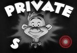 Standbild Private Snafu United States USA, 1943, aus Sekunde 4 historischem Filmmaterial Videoclip 65675053497