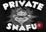 Standbild Private Snafu United States USA, 1943, aus Sekunde 7 historischem Filmmaterial Videoclip 65675053497