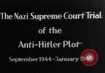 Image Adolf Hitler Allemagne, 1944, de la seconde 10 séquences d'archives historiques vidéo 65675053502