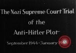 Image Adolf Hitler Allemagne, 1944, de la seconde 12 séquences d'archives historiques vidéo 65675053502