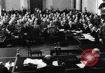 Image of Josef Wirmer on trial in July 20 plot against Hitler Germany, 1944, second 15 stock footage video 65675053508